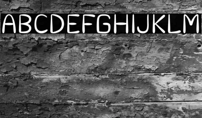 Amfallen Font examples