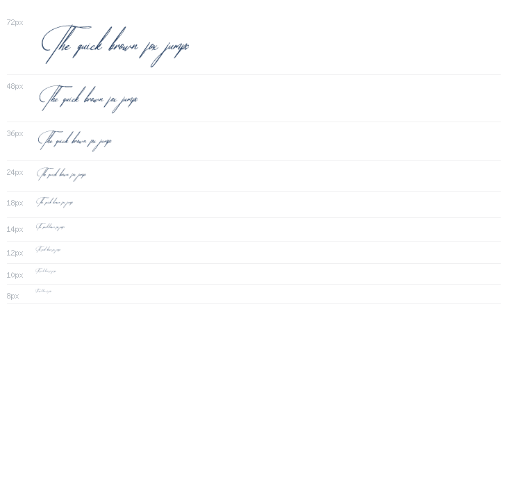 Amfenthari DEMO VERSION Italic Waterfall