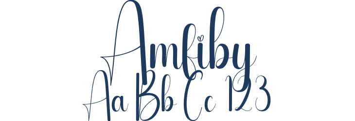 Amfiby Font Preview
