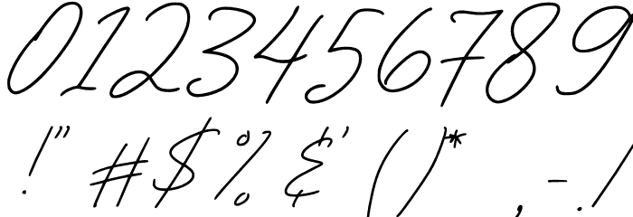 Amibata Font OTHER CHARS