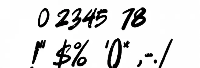 Amicable Font OTHER CHARS