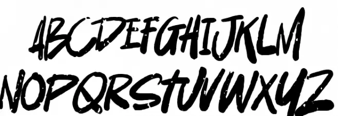 Amicable Font UPPERCASE