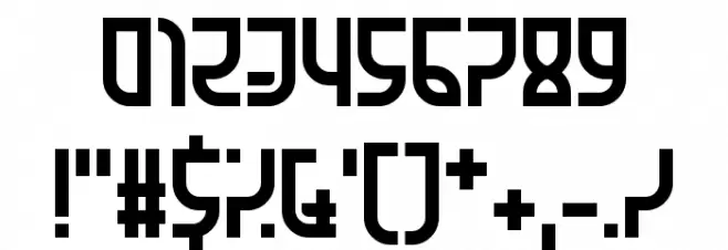 Amid Verrion Font OTHER CHARS