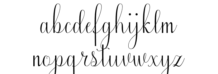 Amidah-Regular Font LOWERCASE