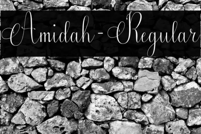 Amidah-Regular Polices examples