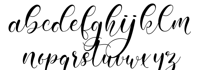 Amiela Font LOWERCASE