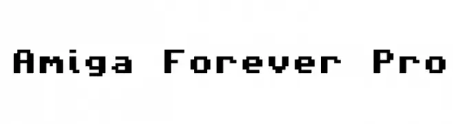 Amiga Forever Pro  नि: शुल्क फ़ॉन्ट्स डाउनलोड