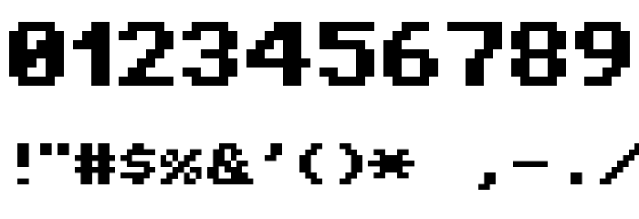 Amiga Forever Pro2 Font OTHER CHARS