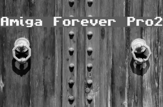 Amiga Forever Pro2 Шрифта examples