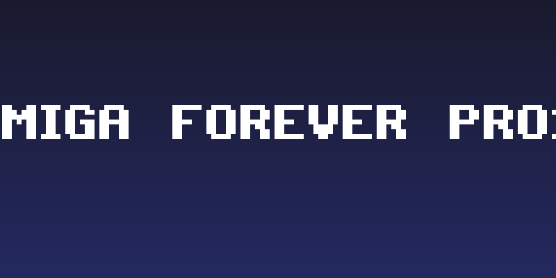 Amiga Forever Pro2 Social Header
