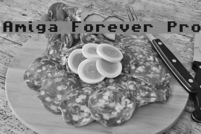 Amiga Forever Pro Schriftart examples