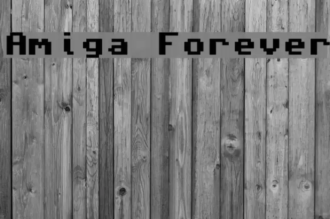 Amiga Forever Font examples