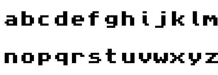 Amiga Forever Font LOWERCASE