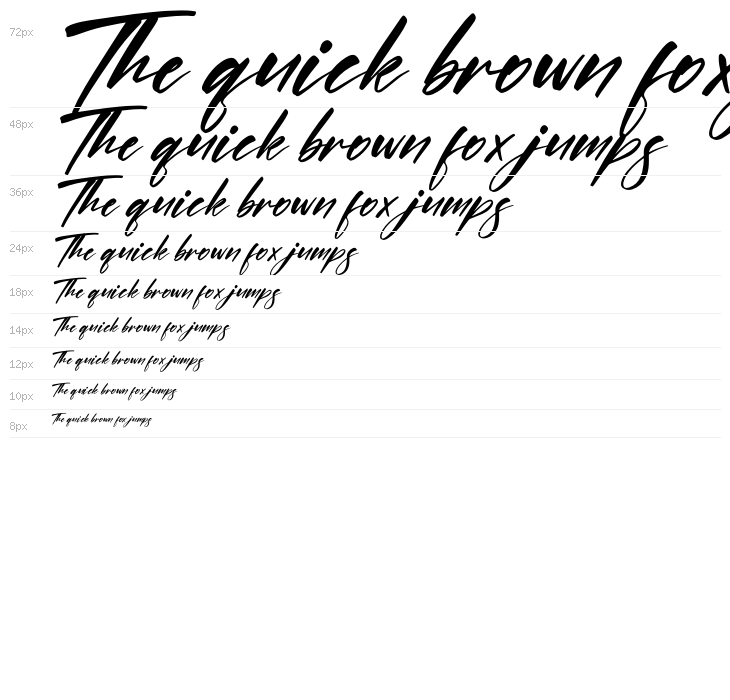 Amigate Endgame Italic Waterfall