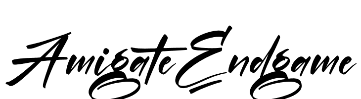 Amigate Endgame  नि: शुल्क फ़ॉन्ट्स डाउनलोड