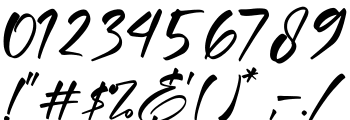 Amigate Endgame Font OTHER CHARS