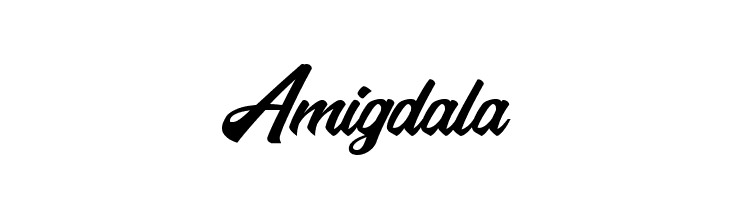 Amigdala  Скачать бесплатные шрифты