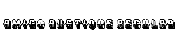 Amigo Rustique Regular  font caratteri gratis