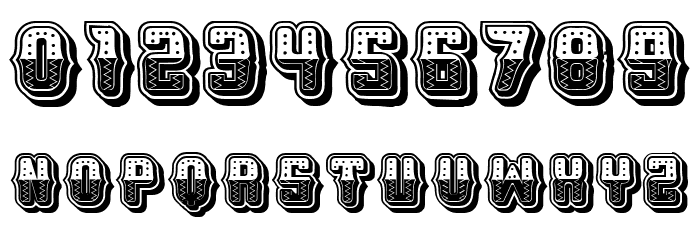 Amigo Rustique Regular Font OTHER CHARS