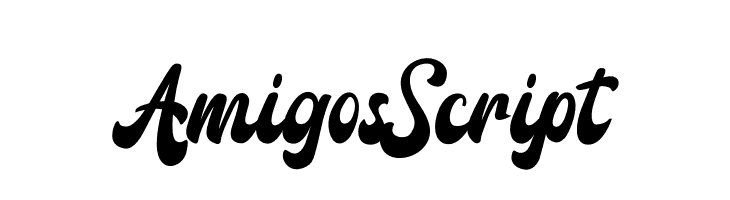 Amigos Script  नि: शुल्क फ़ॉन्ट्स डाउनलोड