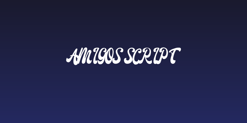 Amigos Script Social Header