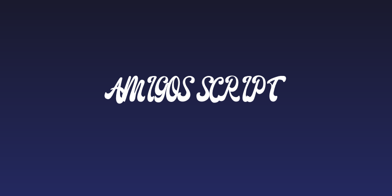 Amigos Script Social Header