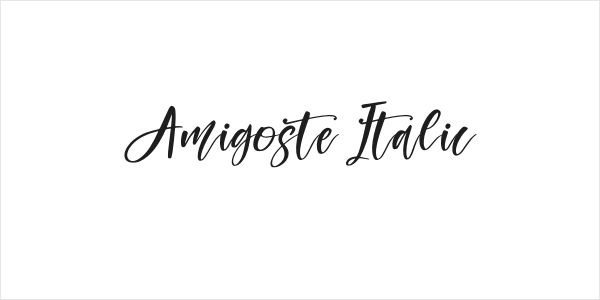 Amigoste Italic Logo