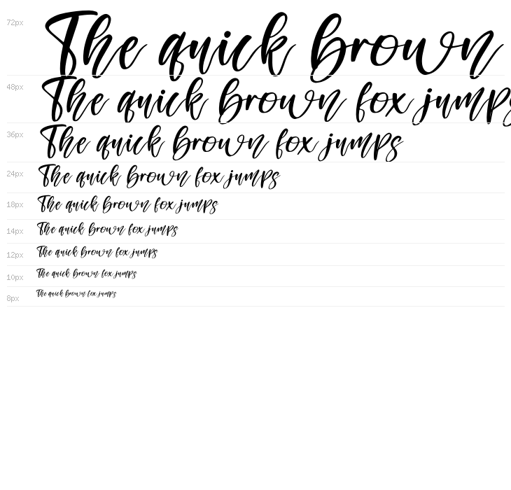 Amigoste Italic Waterfall