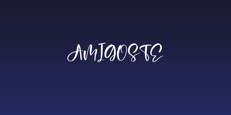 Amigoste Social Header
