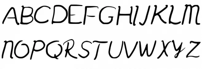 Amihan 字体 大写