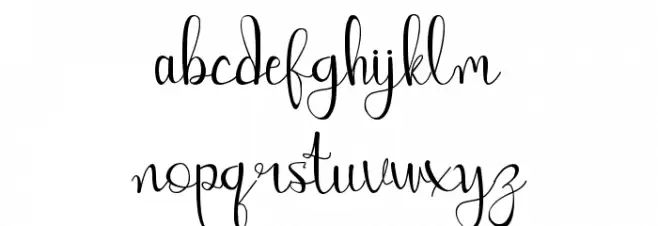 Amillea خط أحرف صغيرة