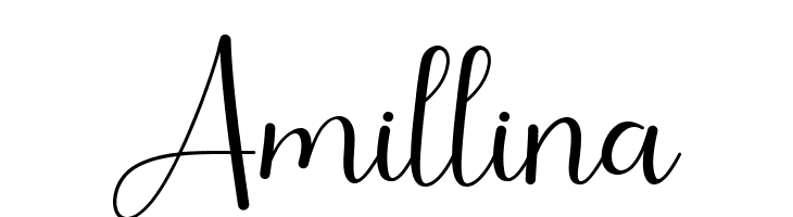 Amillina  font caratteri gratis