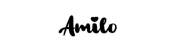 Amilo  Frei Schriftart Herunterladen