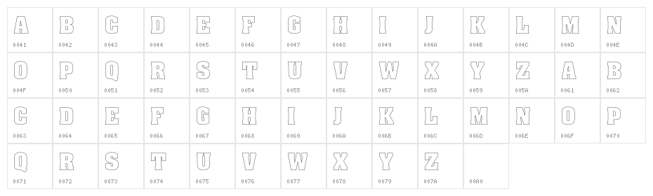 Amin_Hurgada Outline Character Map