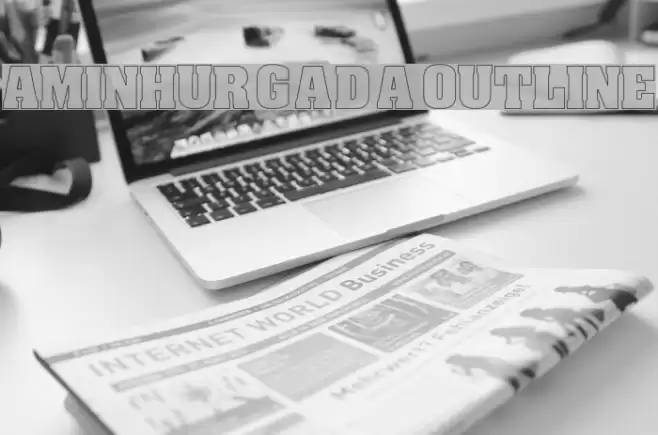 Amin_Hurgada Outline Font examples