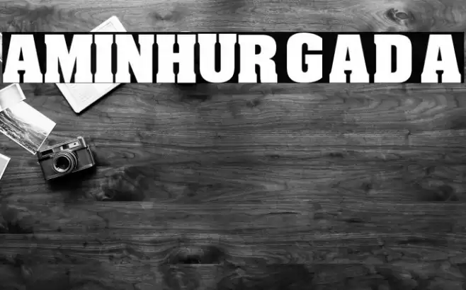 Amin_Hurgada Font examples