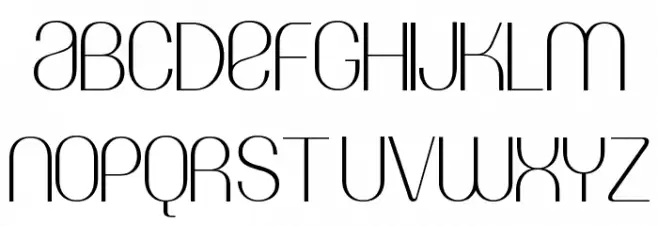 Amin_Sina خط أحرف صغيرة