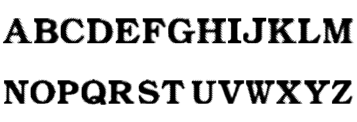 Amin_Sleazy Font LOWERCASE