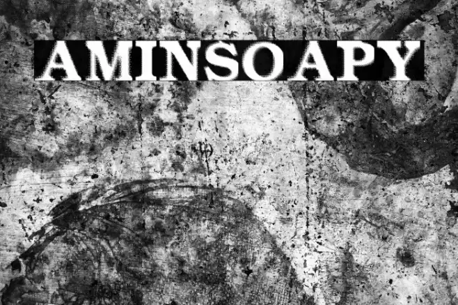 Amin_Soapy Font examples