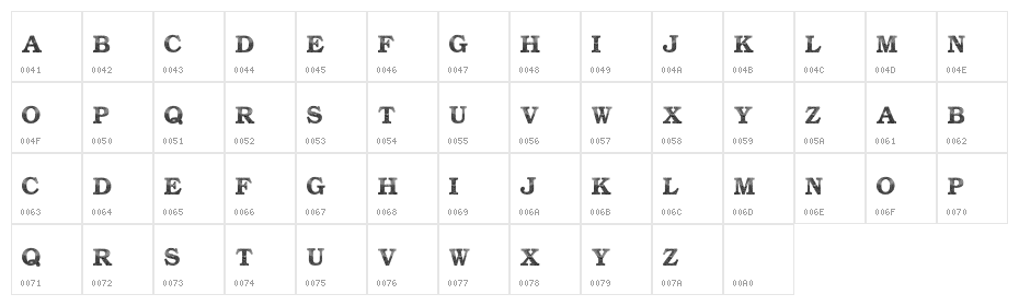 Amin_Storm Character Map