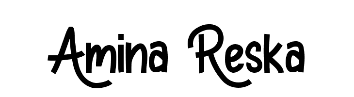 Amina Reska  Fuentes Gratis Descargar