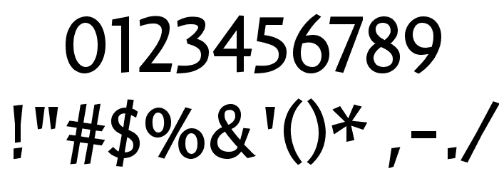 Amira Light Font OTHER CHARS