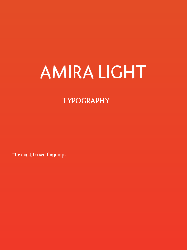 Amira Light Poster