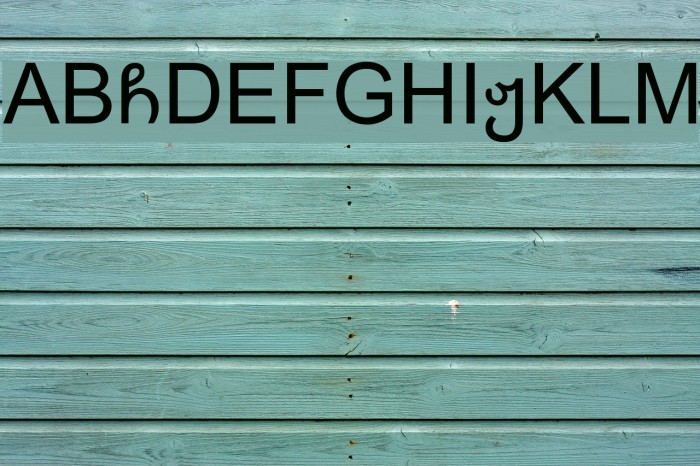 Amiran Font examples