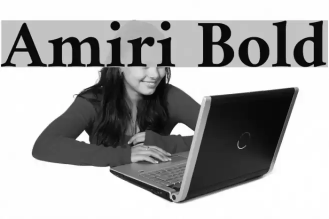 Amiri Bold examples