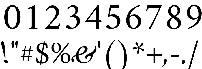 Amiri Italic Font OTHER CHARS