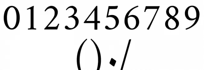 Amiri Quran Colored Font OTHER CHARS