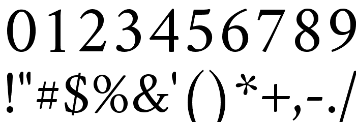 Amiri Regular Font OTHER CHARS