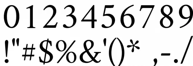 Amiri Font OTHER CHARS