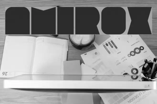 Amirox Font examples